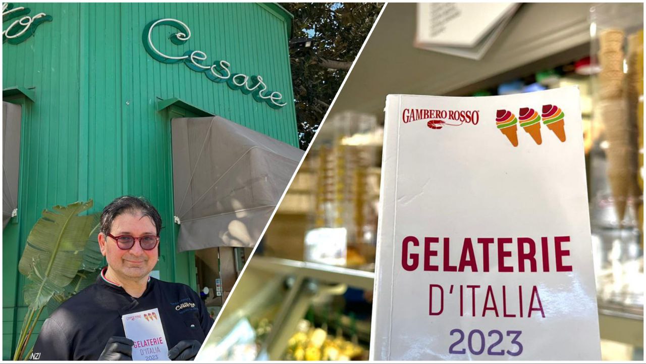 cesare-fra-le-migliori-gelaterie-d'italia-2023:-gambero-rosso-gli-assegna-2-coni